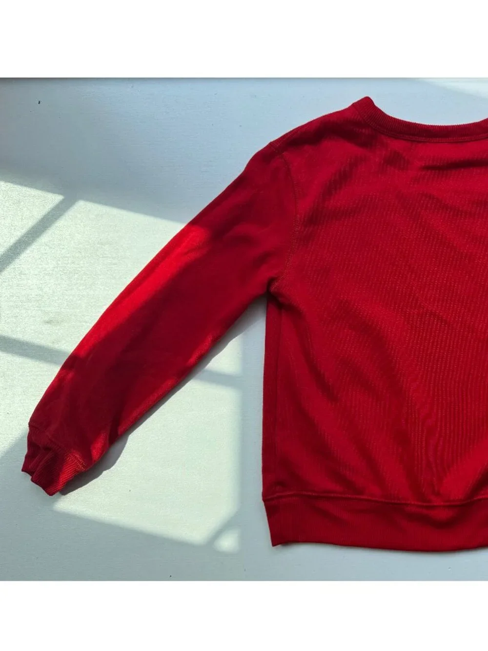 Wondershop Target Kids Merry & Bright Christmas Sweatshirt Red Size M 8
